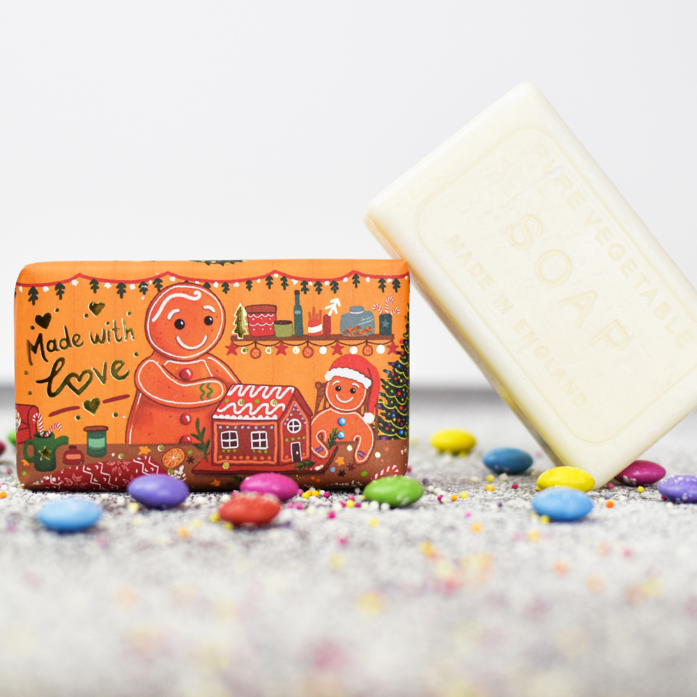 Savon pour les mains English Soap Co. - Maison en pain d’épices - Image 3