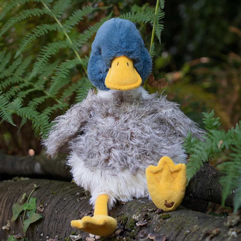 Wrendale bamse - And, 27 cm - Billede 2