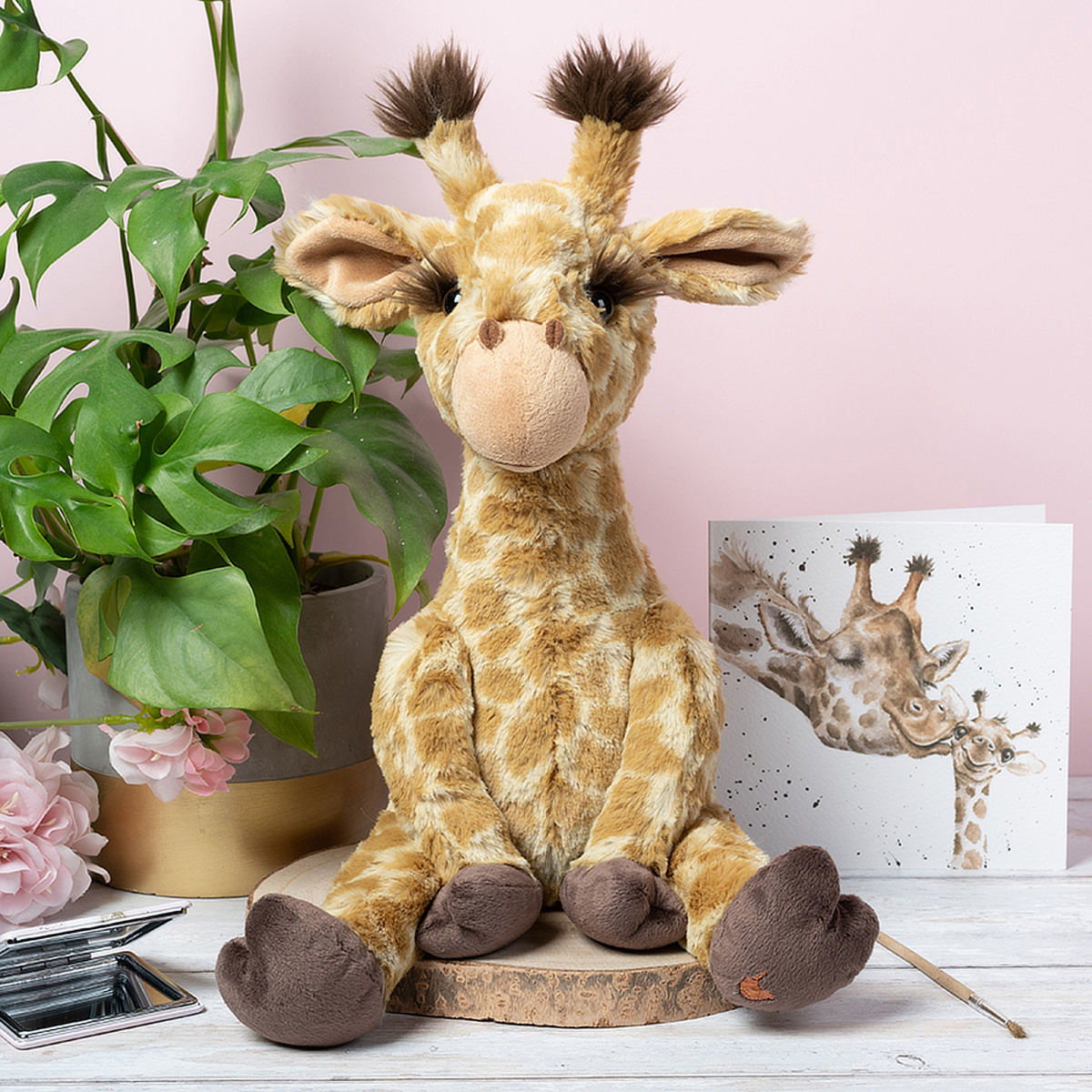 Wrendale bamse - Giraf, 22 cm