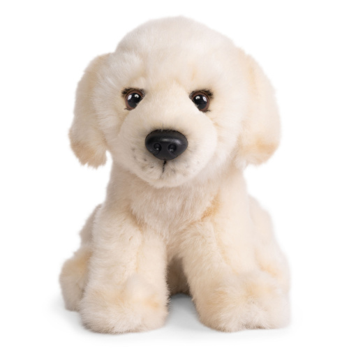 Living Nature bamse - Golden retriever hvalp, 16 cm