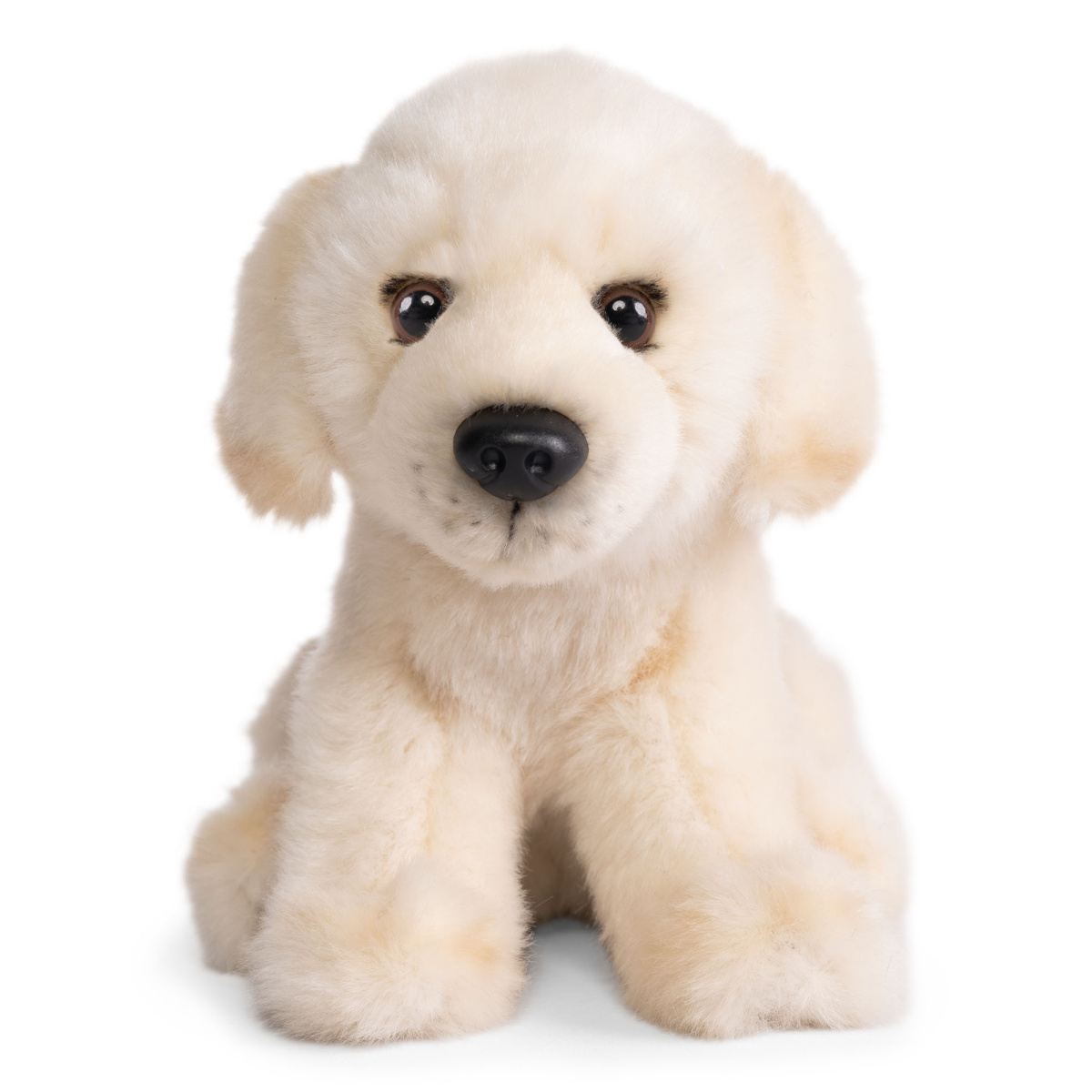 Living Nature bamse - Golden retriever hvalp, 16 cm