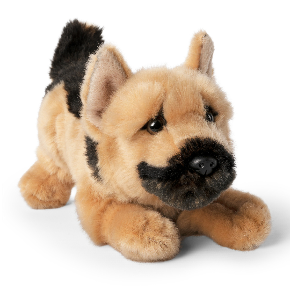 Living Nature knuffel - Spelende Duitse herder, 15 cm