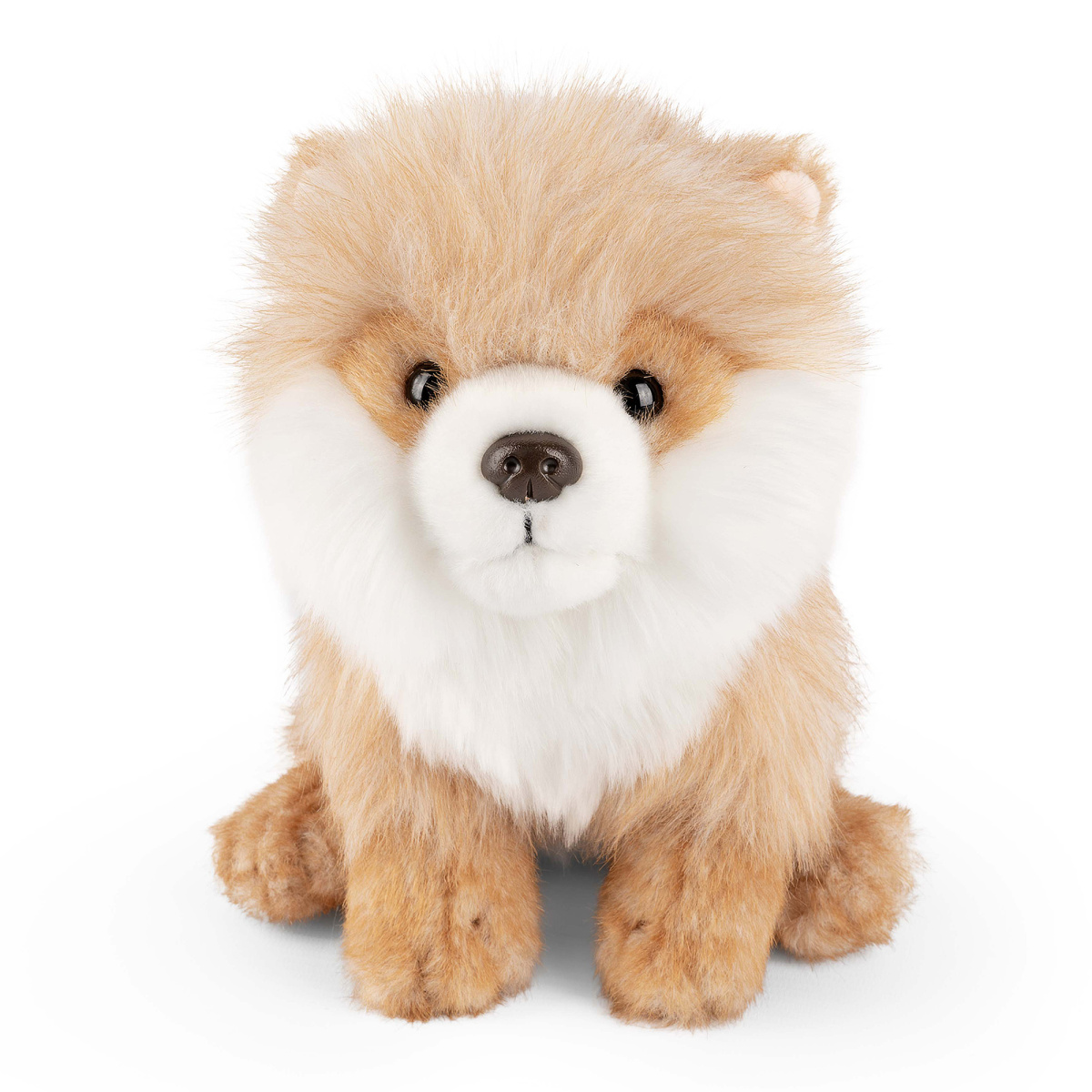 Living Nature Kuscheltier – Zwergspitz, 17 cm