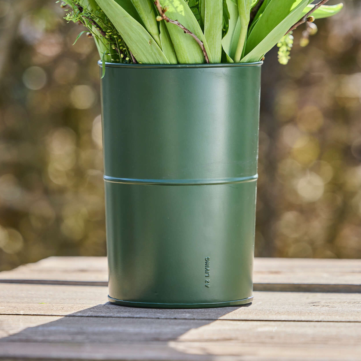 Vase/coupe A2 Living - vert olive