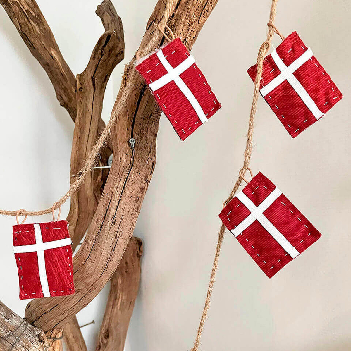 A2 Living tekstilflag, 8 stk. - Danmark
