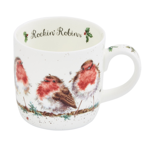 Wrendale-Tasse – Rotkehlchen