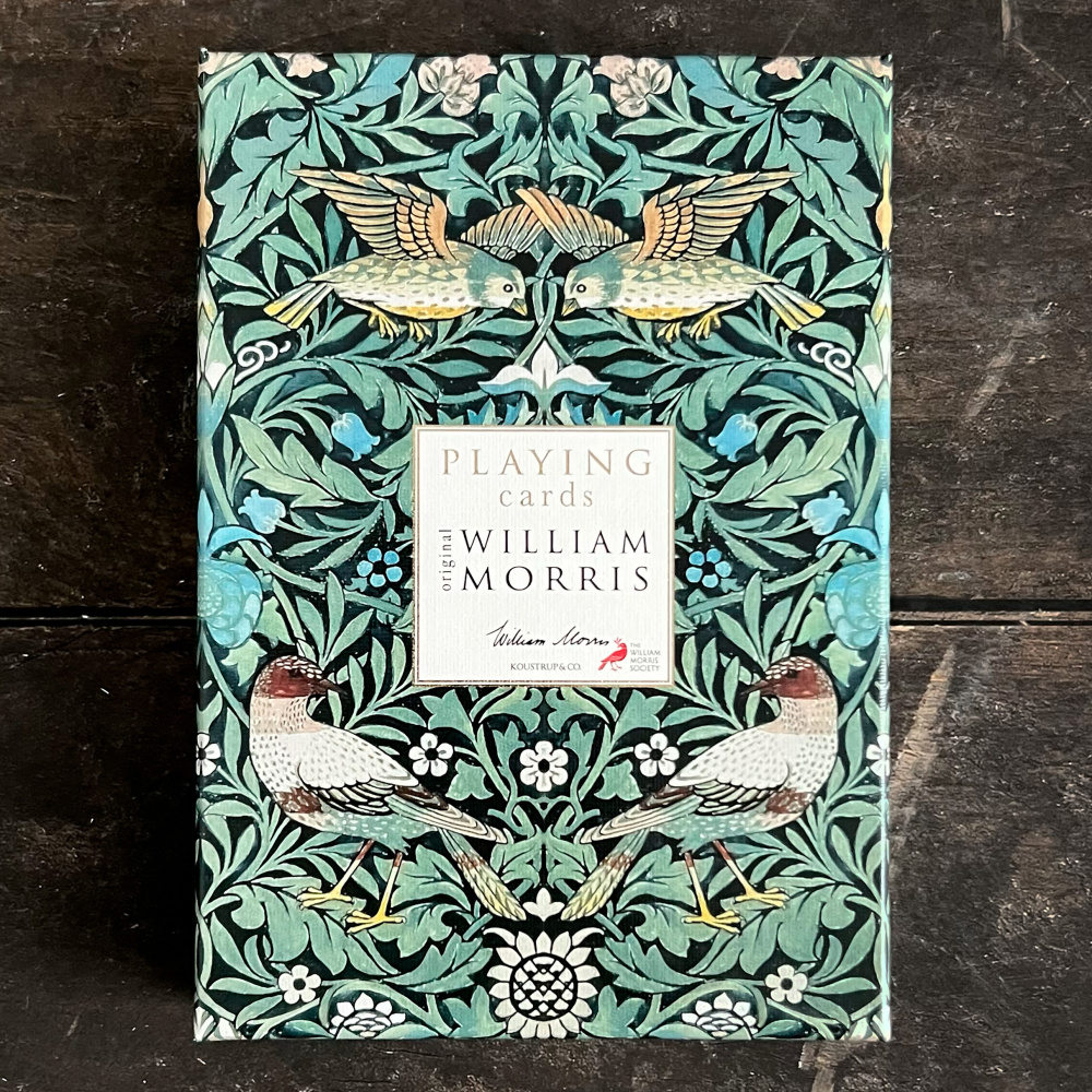 William Morris spillekort - Bird, 2 sæt