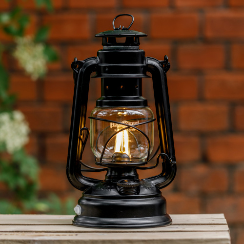 Feuerhand LED-lantaarn - Mat zwart
