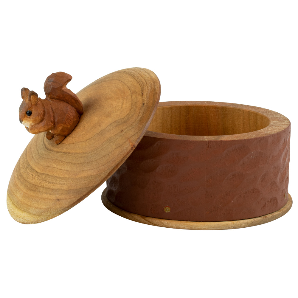 Wildlife Garden Wooden Box - Squirrel - Image 3