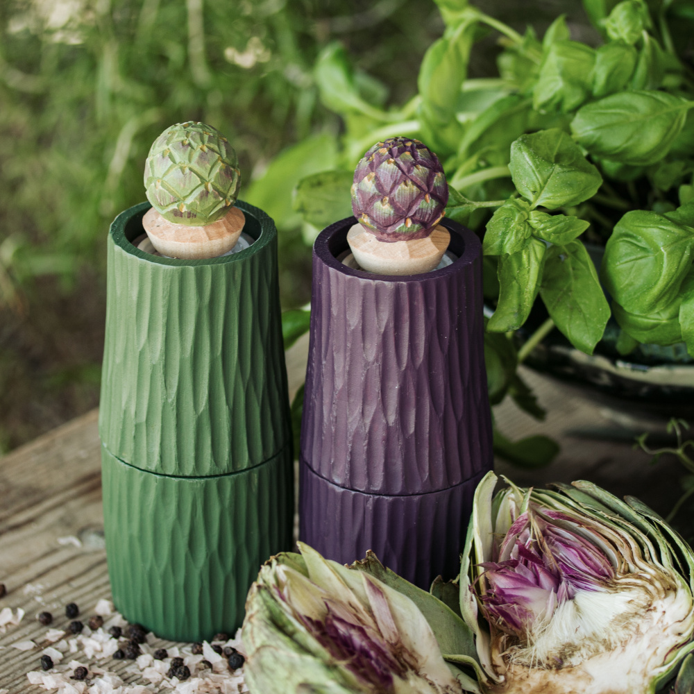 Wildlife Garden salt- och pepparkvarn - Kronärtskocka, lila - Bild 7