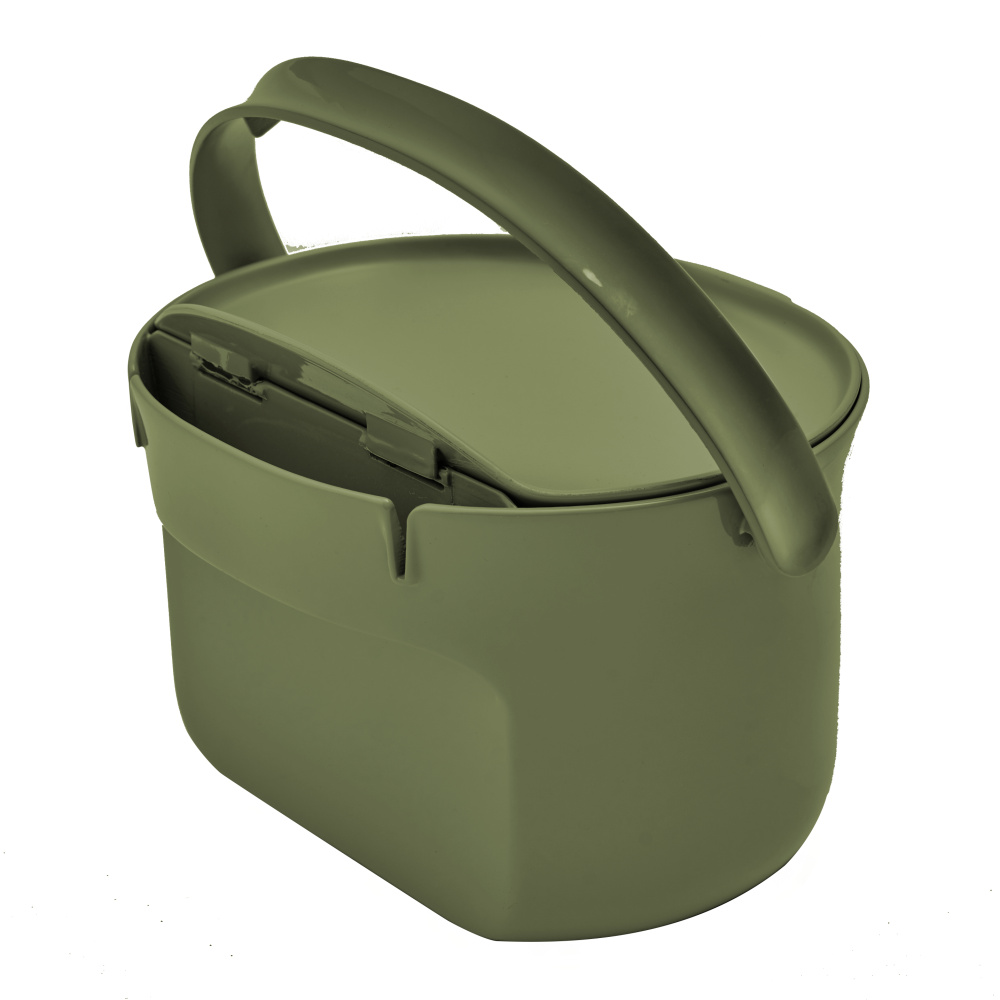 Bokashi Daily Compost Bin - Olive - Image 6