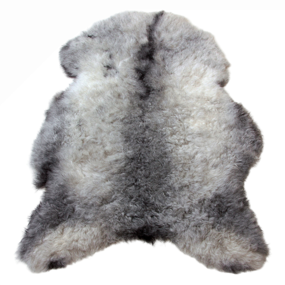 Peau d’agneau islandaise SoftSheep - Grise, poils courts - Image 3