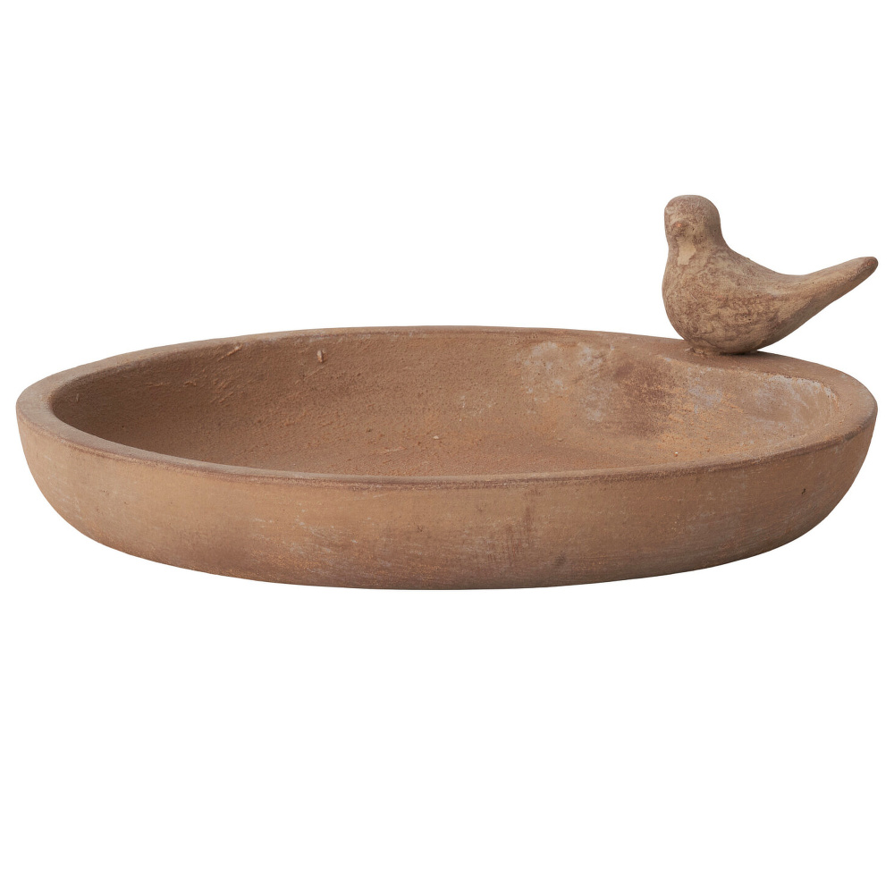 Bain d'oiseaux Lauvring en céramique - Terre cuite - Image 3