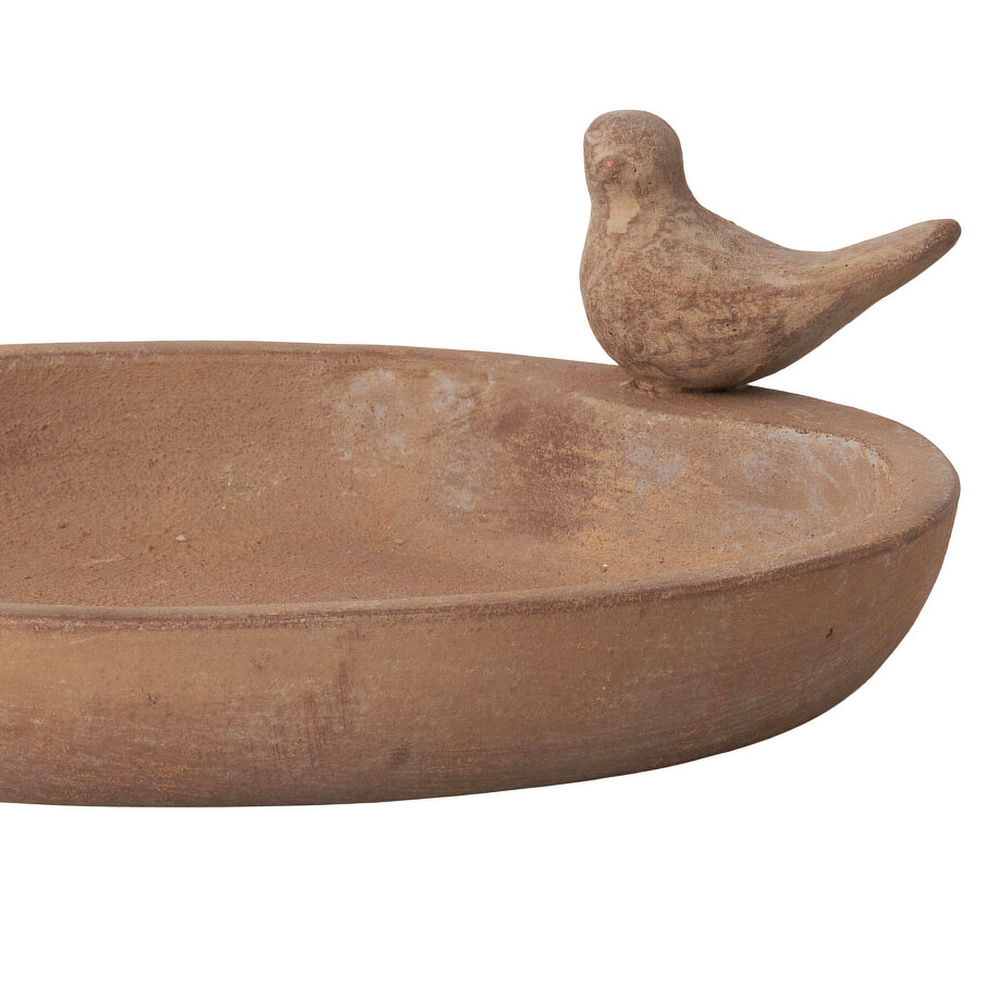Bain d'oiseaux Lauvring en céramique - Terre cuite - Image 4