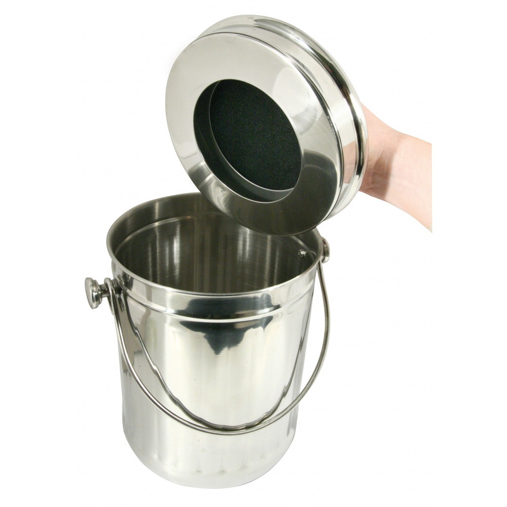 Seau à compost Eddingtons avec filtre à charbon - 4,4 L - Image 5