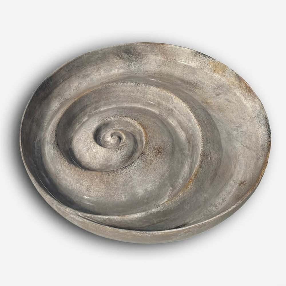 Bain d’oiseaux ELDgarden au design fossile - Image 2