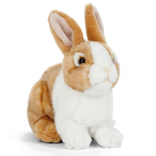 Living Nature gosedjur - Brun kanin, 15 cm