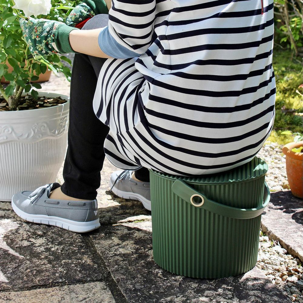 Omnioutil emmer - Stoffig groen,  8 L - Afbeelding 6