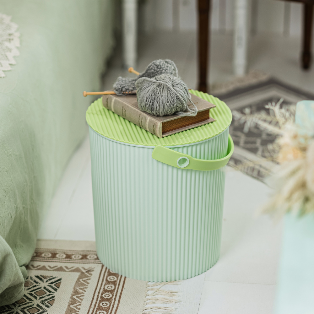 Omnioutil emmer - Vergrijsd groen, 10 L - Afbeelding 8
