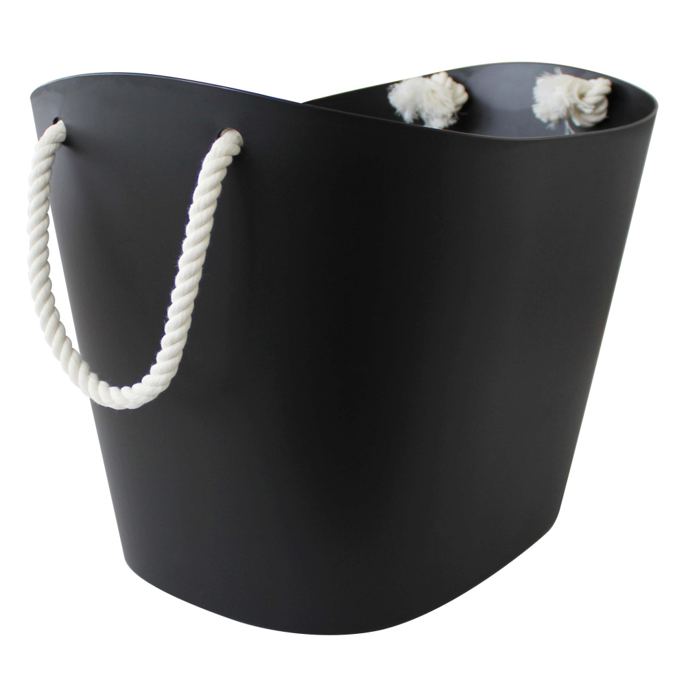 Balcolore Aufbewahrungskorb - Schwarz, 38 L