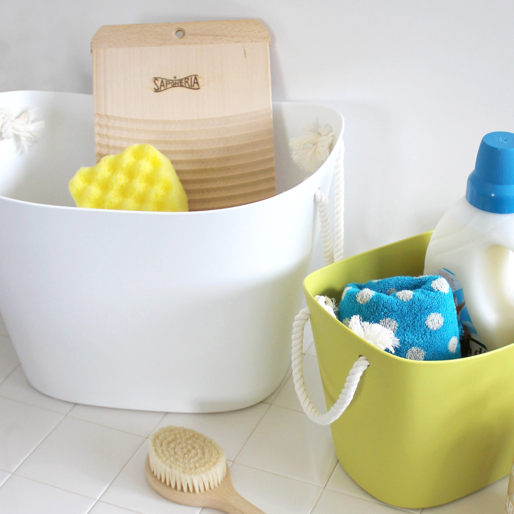 Balcolore storage basket - White,  7 L - Image 4