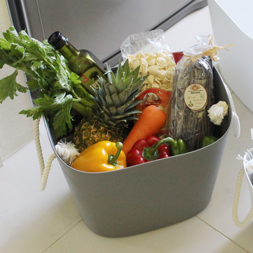 Balcolore storage basket - White,  7 L - Image 3
