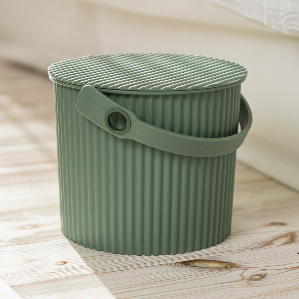 Omnioutil emmer - Vergrijsd groen,  4 L - Afbeelding 2
