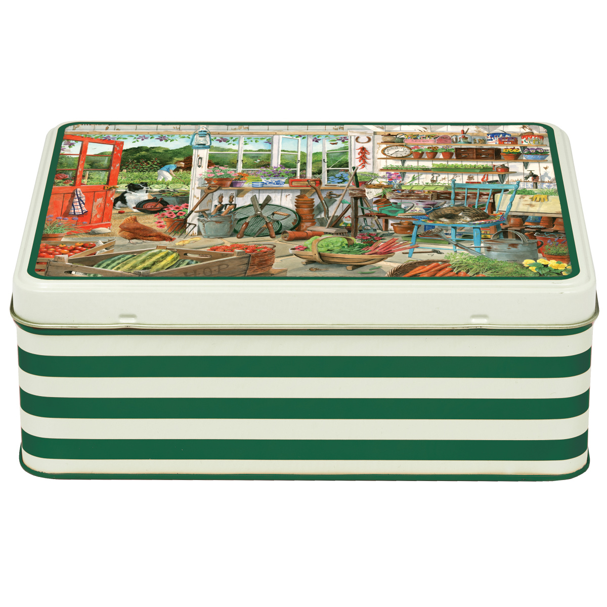 Elite Tins bewaardoos - Het tuinhuisje