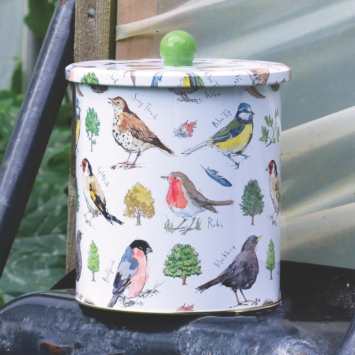 Elite Tins bewaardoos - Tuinvogels