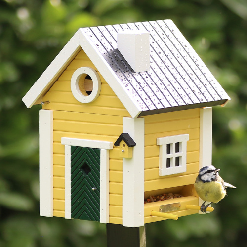 Wildlife Garden nichoir/mangeoire à oiseaux - Jaune
