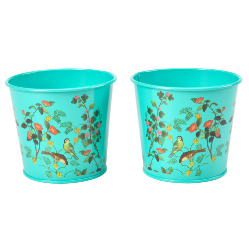 Burgon & Ball kruidenpotten, 2 stuks - Vogels