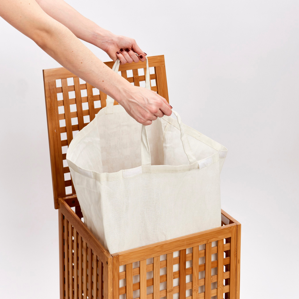 Zeller wasmand van bamboe - Afbeelding 3