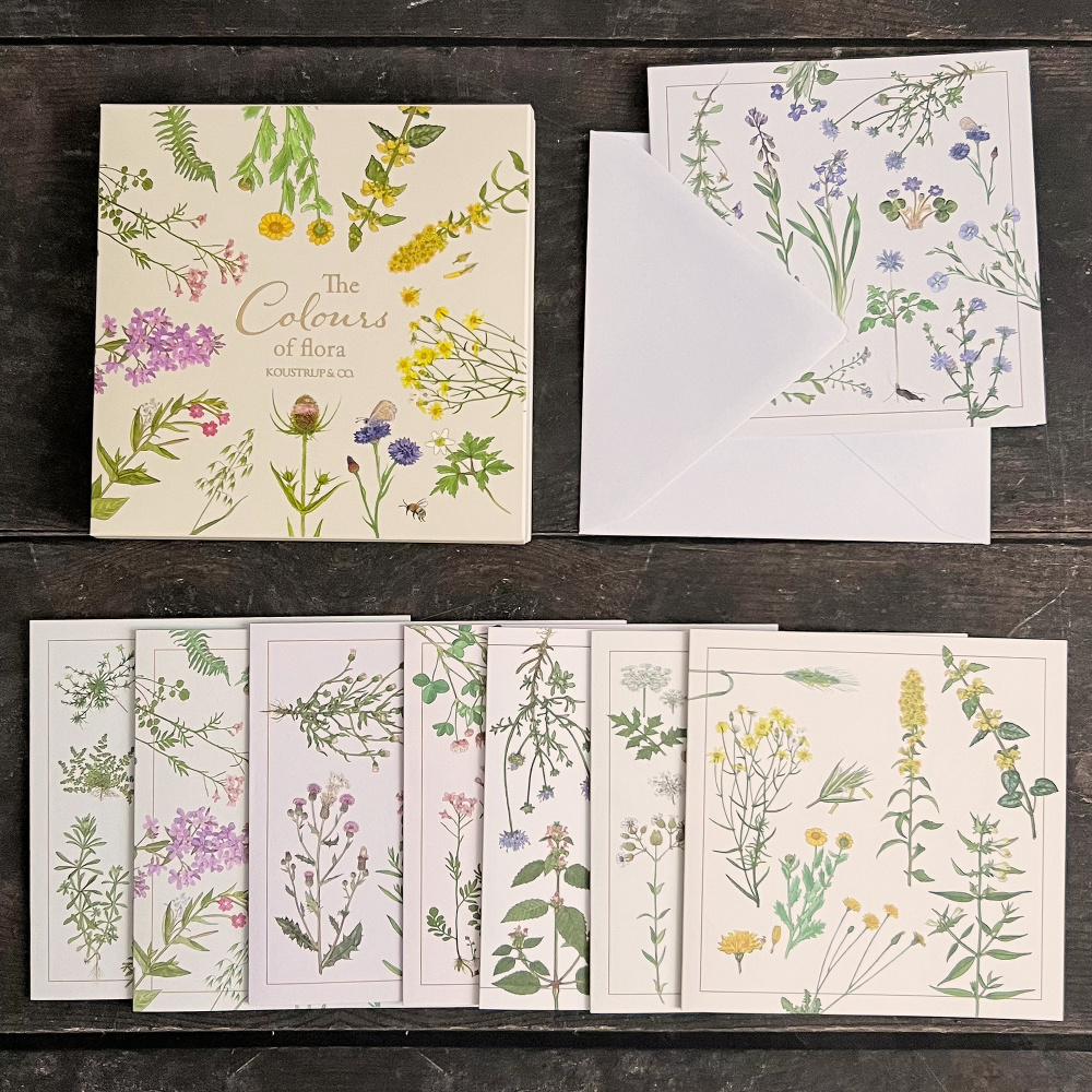 Koustrup & Co. kortmappe - Floraens farver - Billede 3