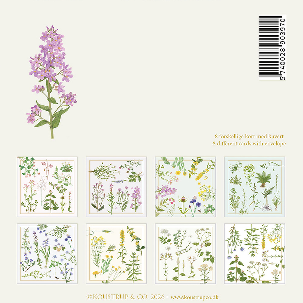 Koustrup & Co. kortmappe - Floraens farver - Billede 5