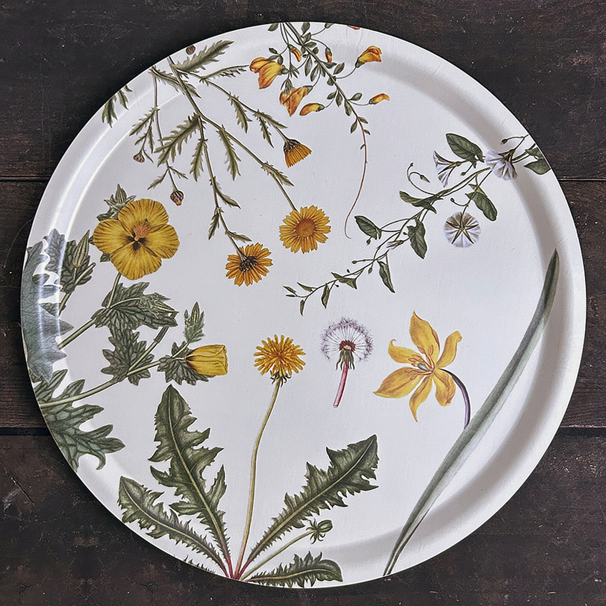 Flora Danica bakke, Ø38 - Gule blomster