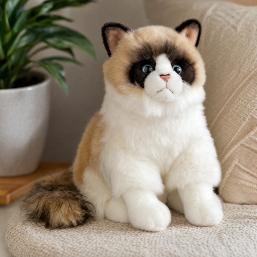 Living Nature bamse - Ragdoll kat, 25 cm