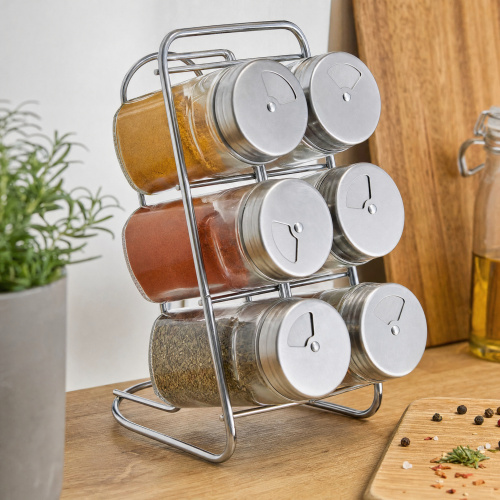 Zeller Gewürzset mit 6 Gläsern