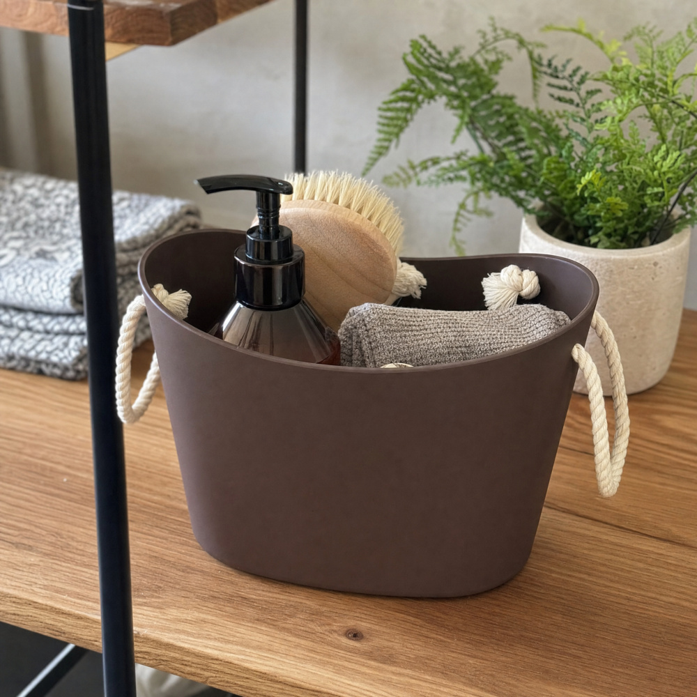 Balcolore Aufbewahrungskorb - Braun,  2 L - Bild 3