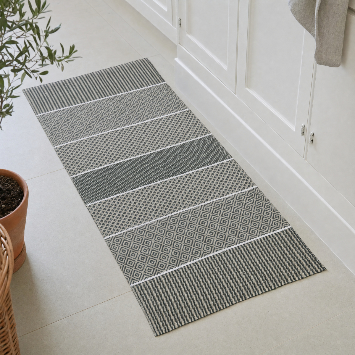 Horredsmattan Outdoor-Teppich – Alfie Graphit, 70x150
