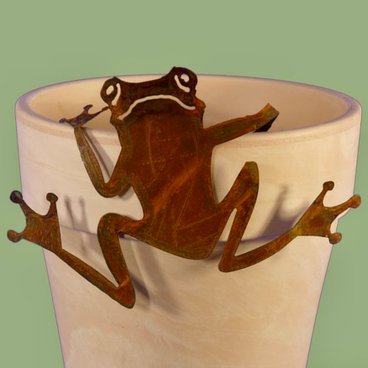 Danas jernfigur - Frø der klatrer