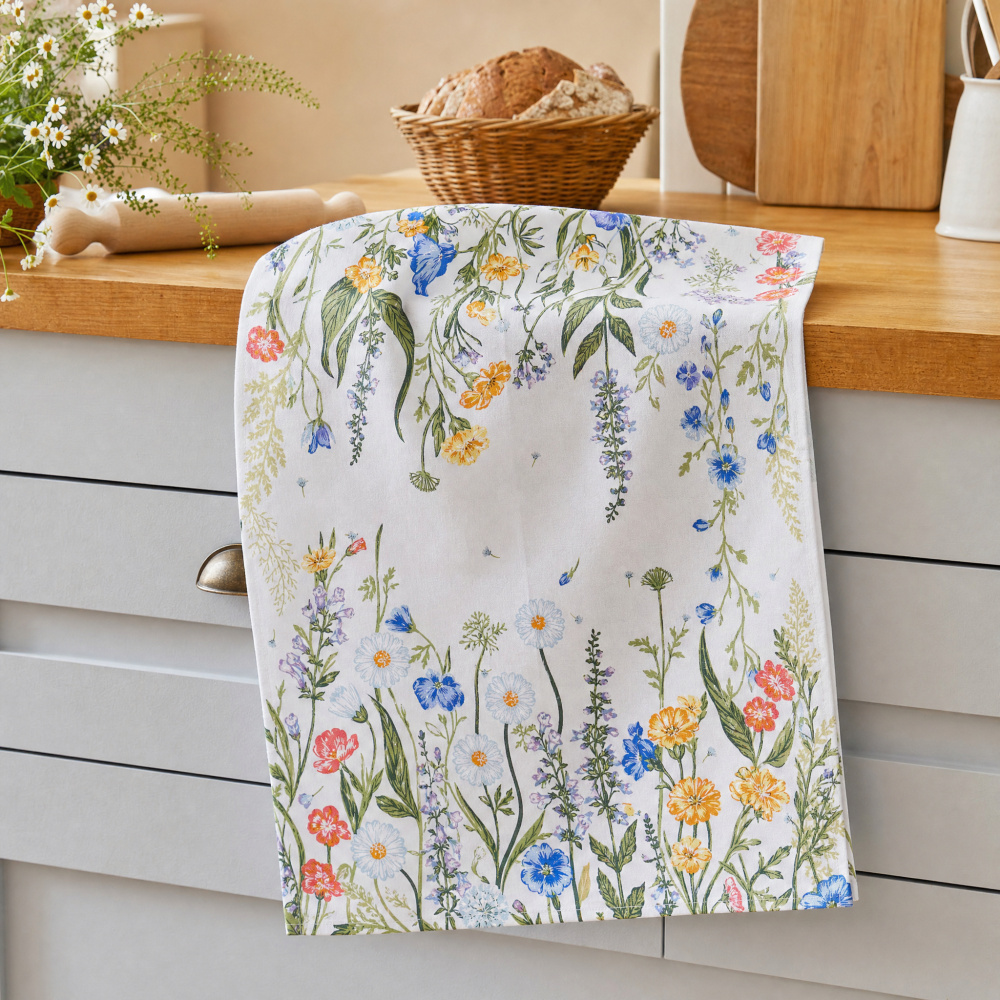 Ulster Weavers viskestykke - Blomster - Billede 2