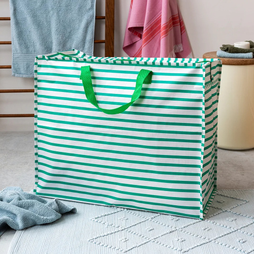 Sac de rangement Rex London - Rayures vertes