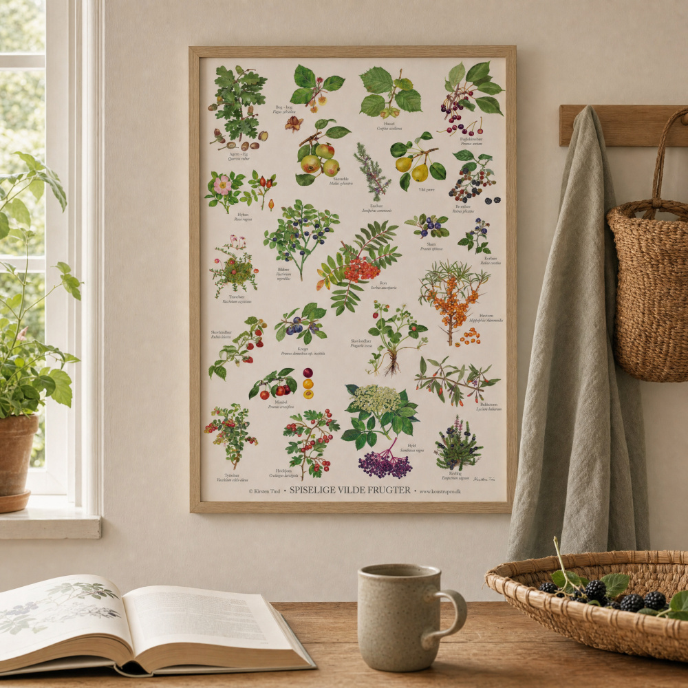 Koustrup Poster – Essbare Wildfrüchte, A2 - Bild 3