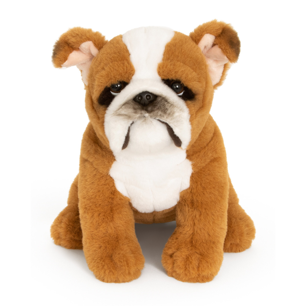 Living Nature bamse - Engelsk bulldog, 24 cm