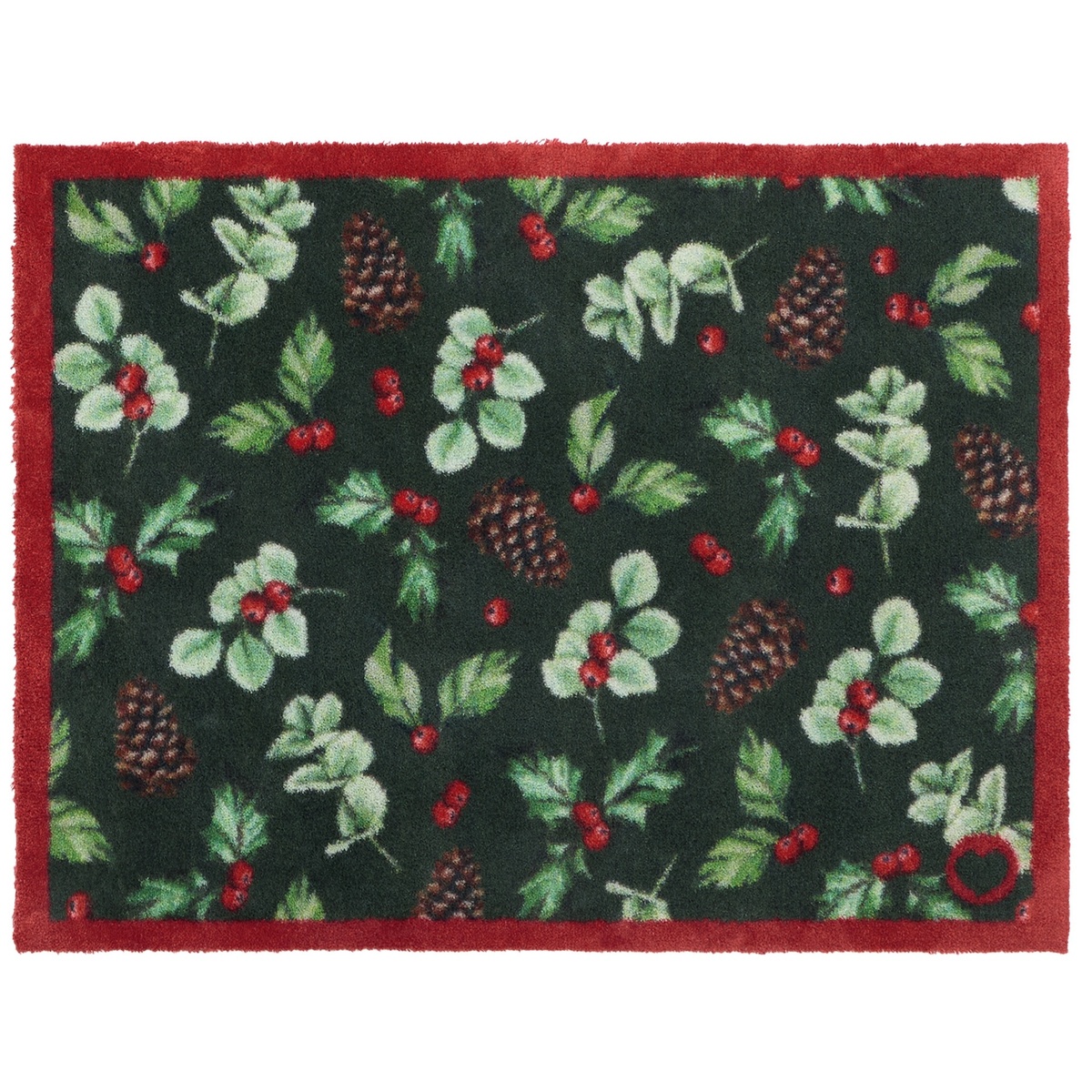 Hug Rug Öko-Fußmatte, 65x85 – Winterbeeren