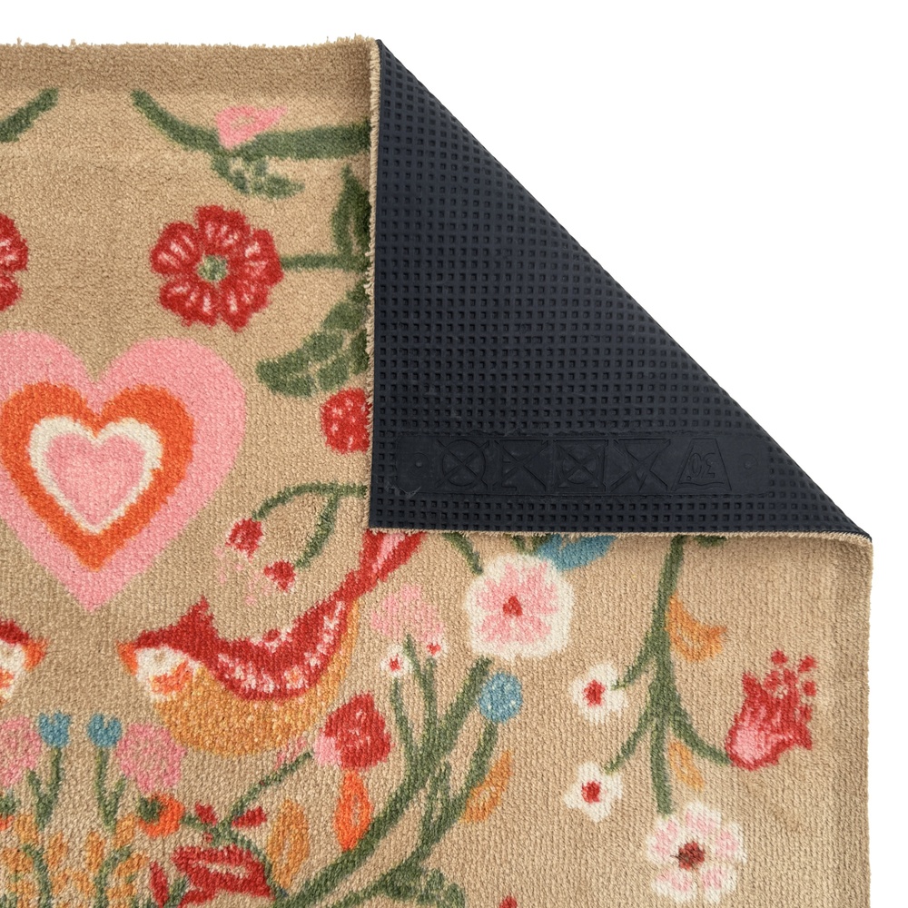 Hug Rug øko dørmåtte, 65x85 - Turtelduer - Billede 5
