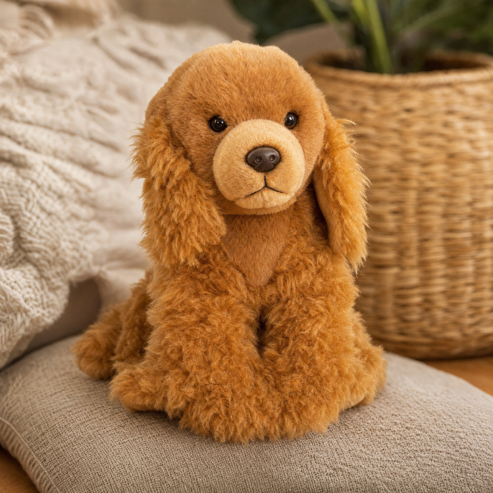 Living Nature bamse - Cocker spaniel, 16 cm - Billede 2