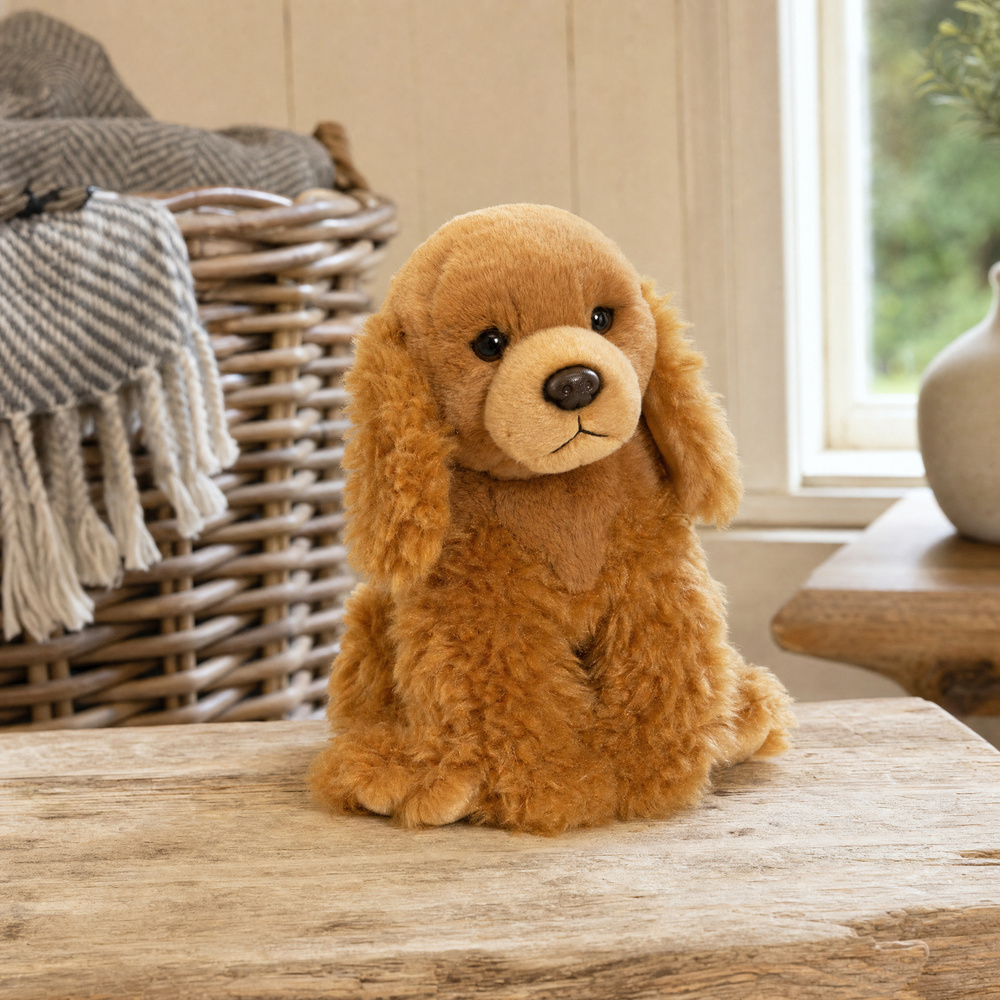 Living Nature bamse - Cocker spaniel, 16 cm - Billede 5