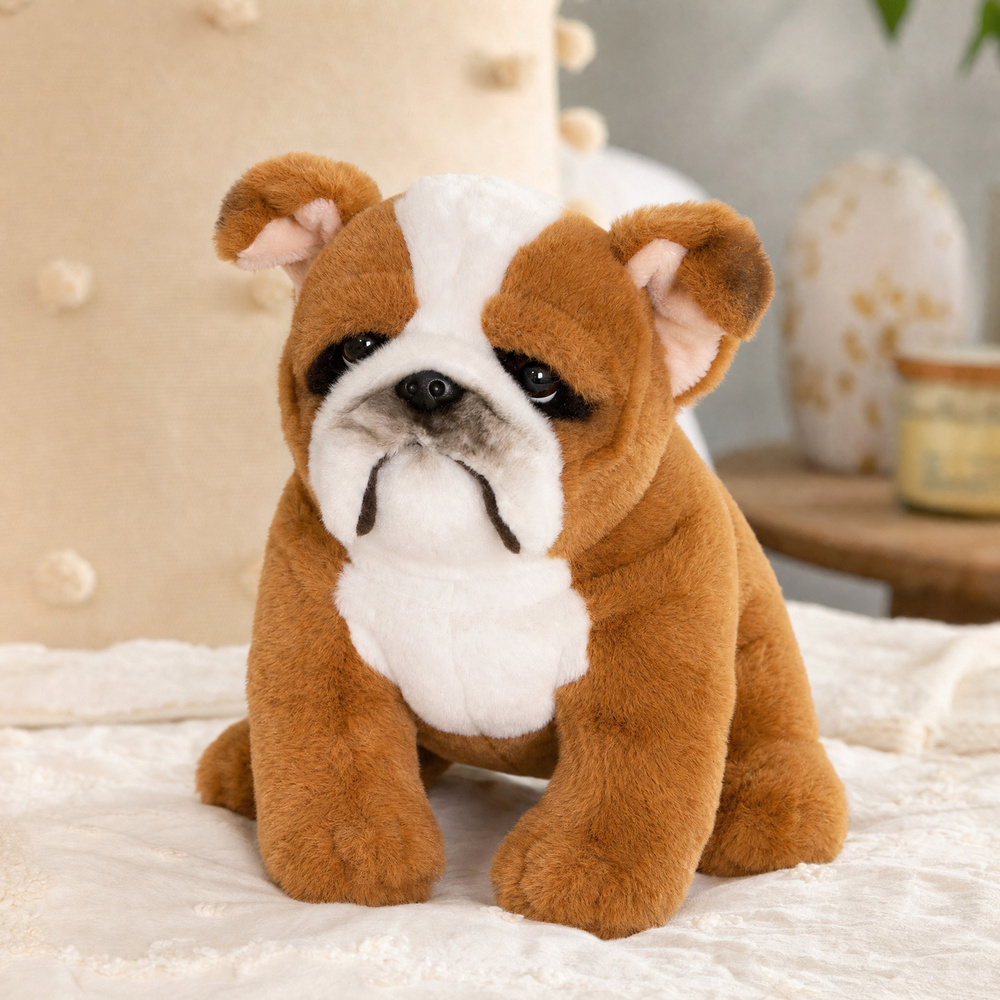 Living Nature bamse - Engelsk bulldog, 24 cm - Billede 2