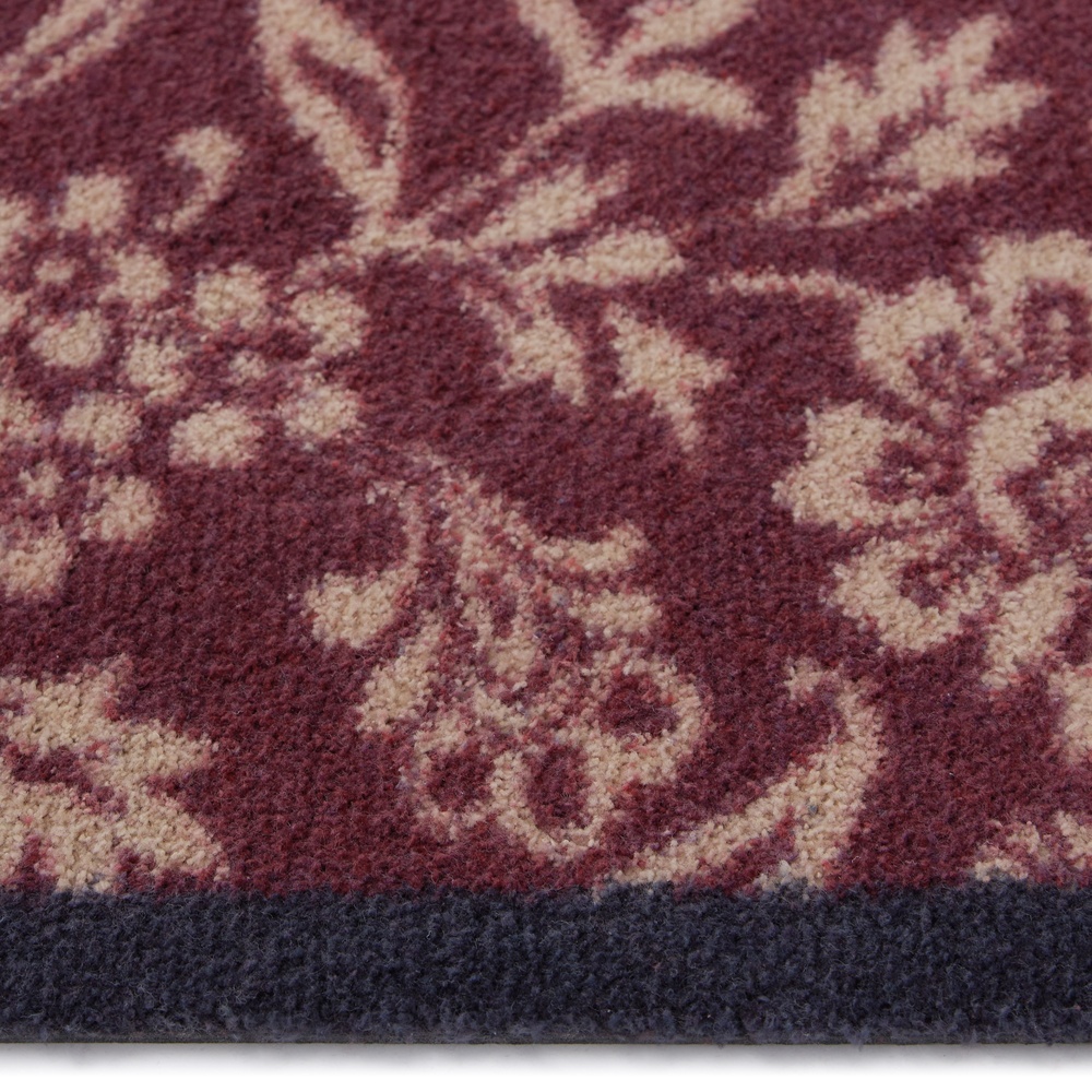 Hug Rug øko dørmåtte, 65x85 - Paisleyblomster - Billede 4